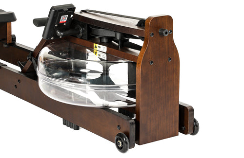 ergonomic wooden rowing machine