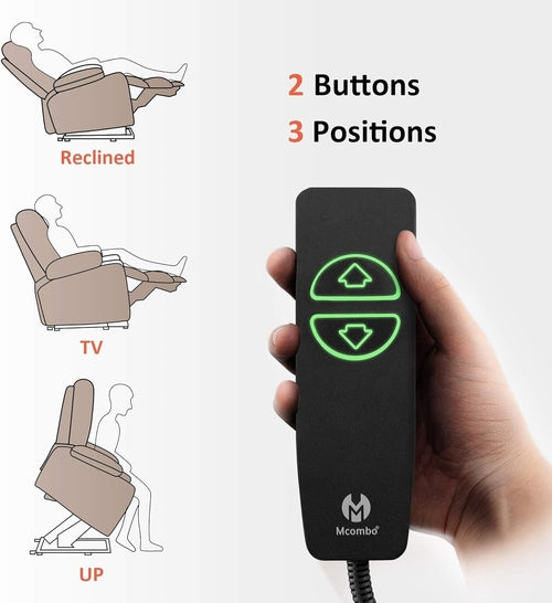 Petite Power Lift Recliner With Massage And USB Ports