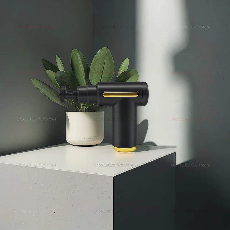 Electric Percussion Massage Gun for Deep Tissue Muscle Relaxation Fascia Body Neck Back Pain Relief Fitness Recovery Shoulder