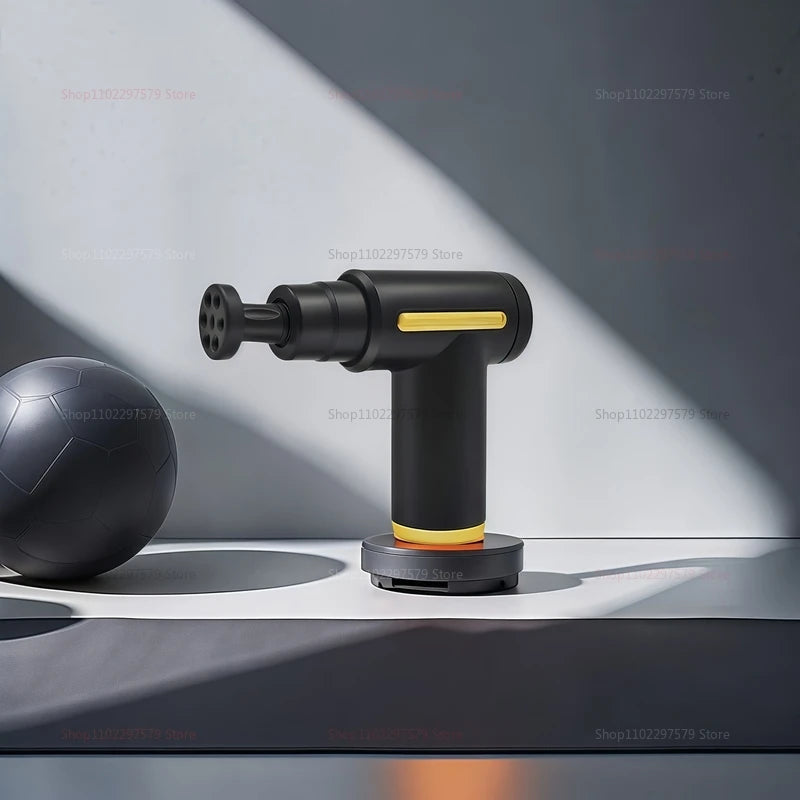 Electric Percussion Massage Gun for Deep Tissue Muscle Relaxation Fascia Body Neck Back Pain Relief Fitness Recovery Shoulder