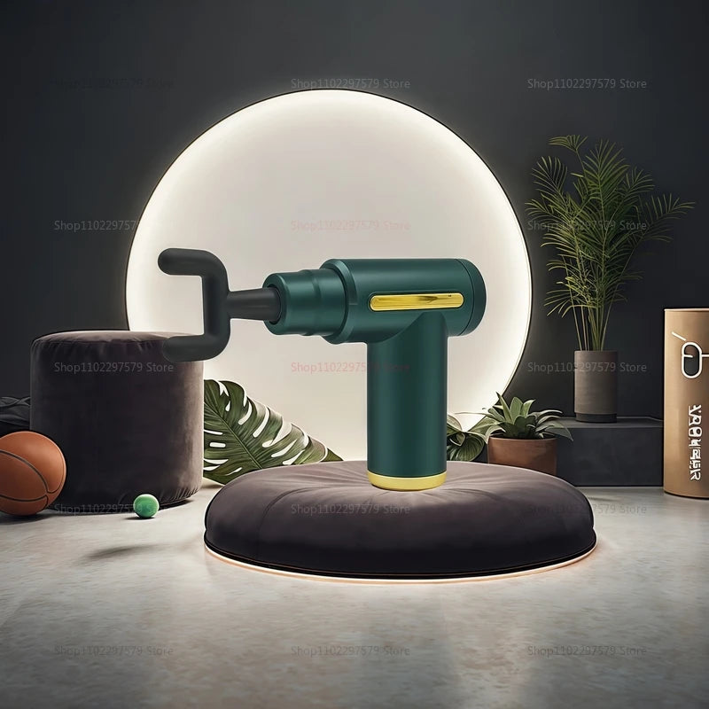 Electric Percussion Massage Gun for Deep Tissue Muscle Relaxation Fascia Body Neck Back Pain Relief Fitness Recovery Shoulder