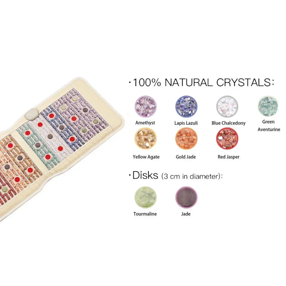 crystal energy therapy pad