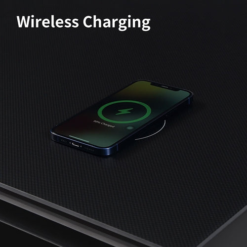 Modern Smart Coffee Table with Built-in Fridge, Bluetooth Speaker,