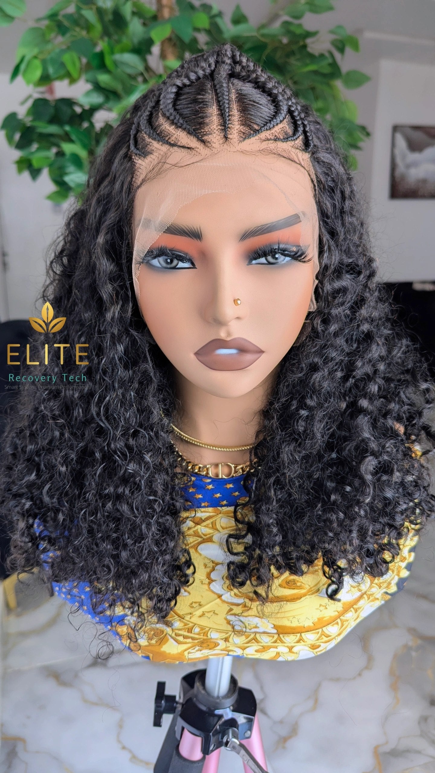 13by4 lace front Raw human hair wig