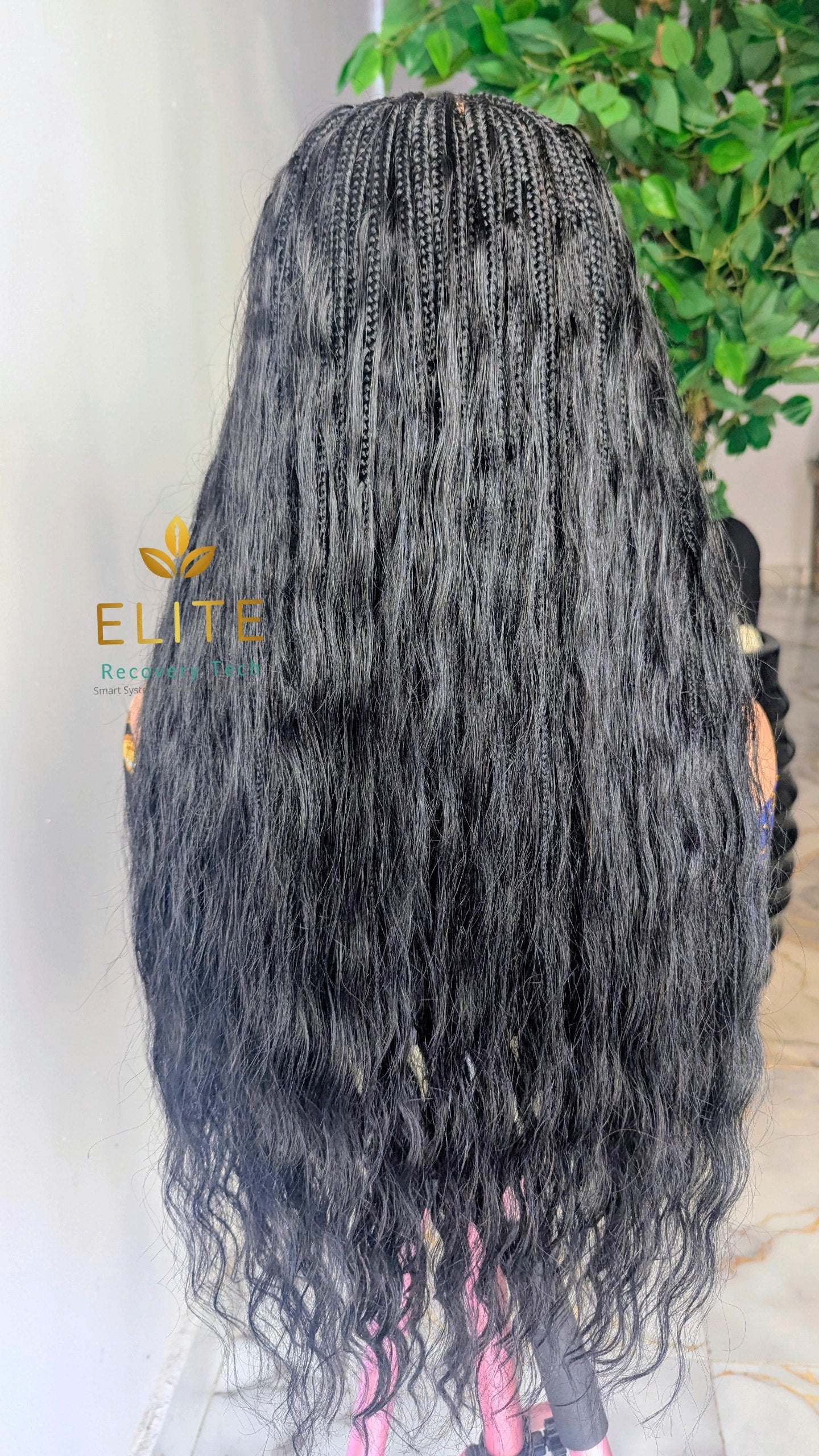 Knotless Braided Wig - Custom Lace, Length & Hair type