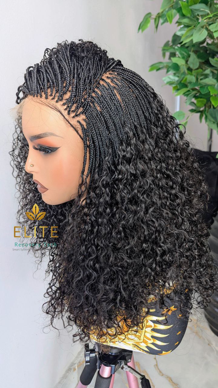 Box Braided Wig - Custom Lace, Length & Hair type