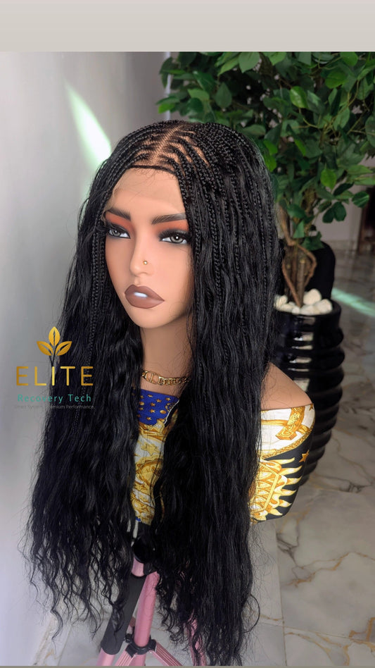 Knotless Braided Wig - Custom Lace, Length & Hair type