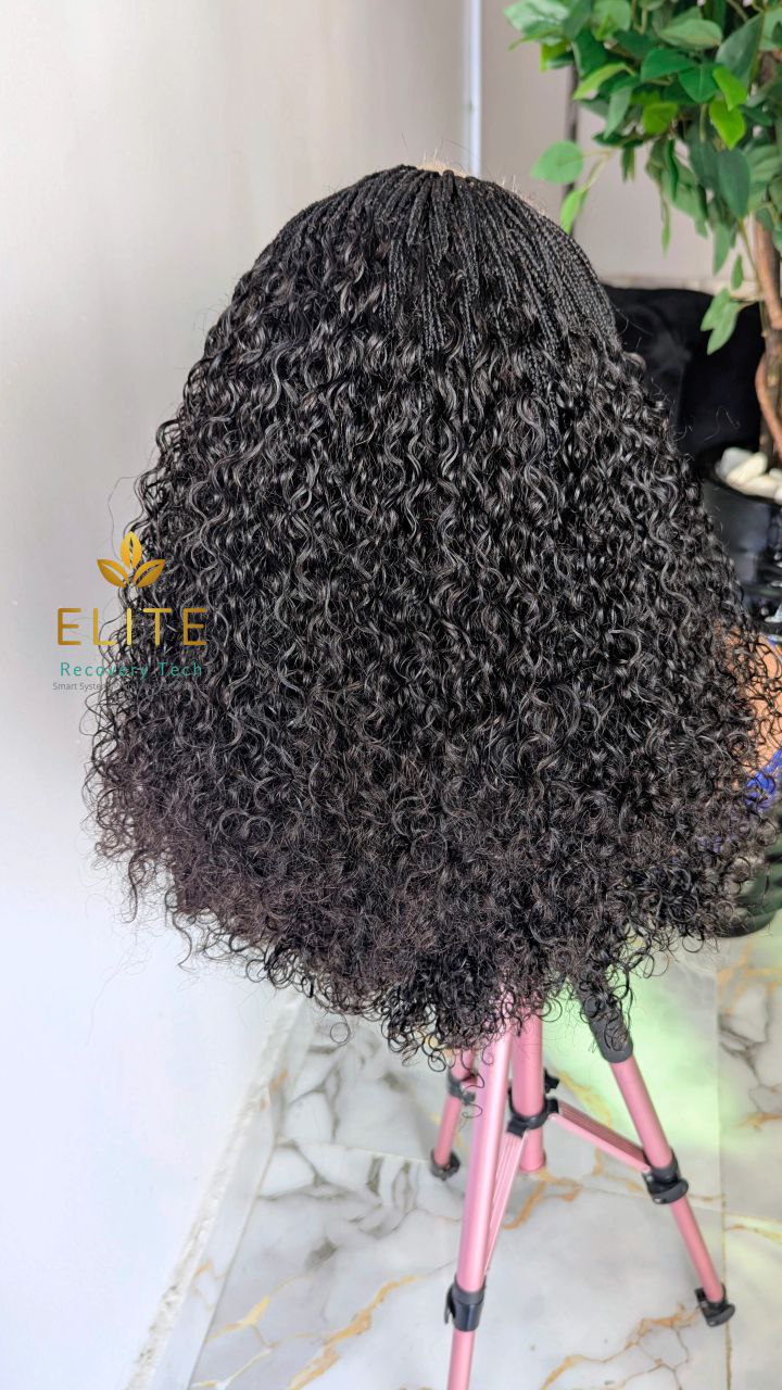 Box Braided Wig - Custom Lace, Length & Hair type