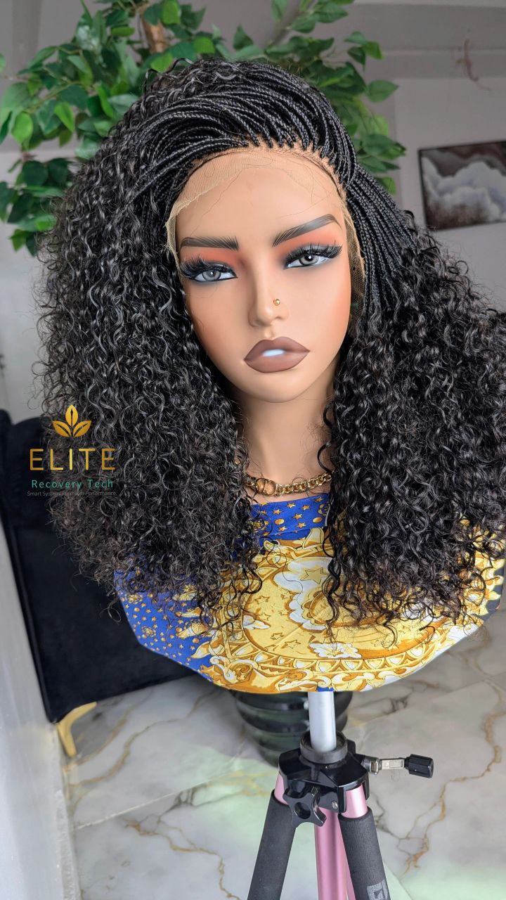 Box Braided Wig - Custom Lace, Length & Hair type