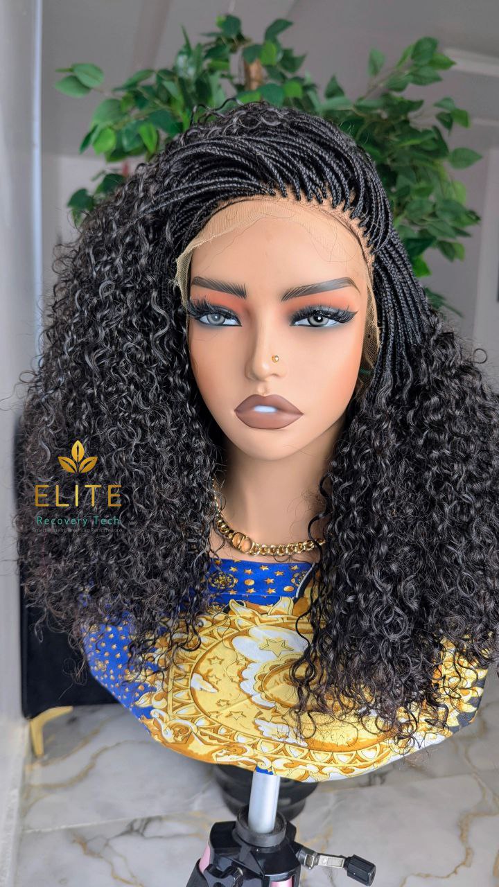 Box Braided Wig - Custom Lace, Length & Hair type